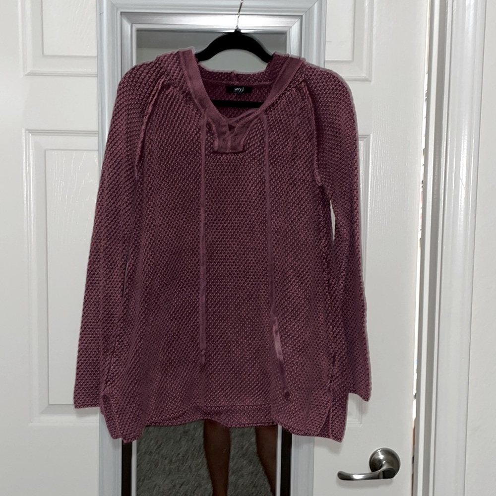 Sweater with a hood